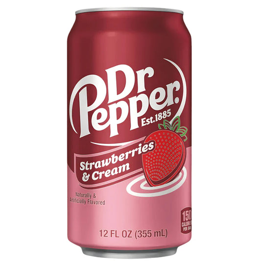 Dr Pepper - Strawberries & cream
